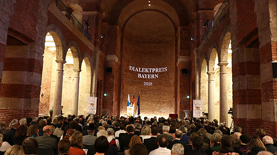 Verleihung Dialektpreis Bayern 2018 am 16.04.2018 in der Allerheiligen Hofkirche  (&copy;Foto: Martin Schmitz)